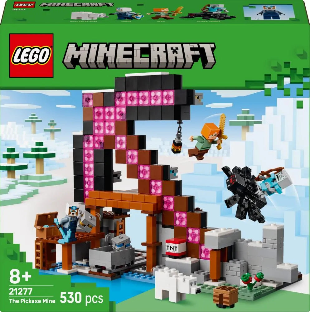 LEGO Minecraft Kasytuvų kasykla 21277