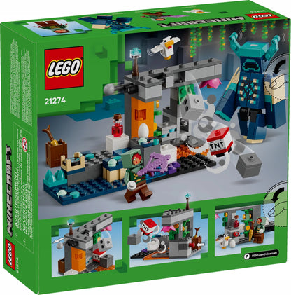 LEGO Minecraft Susitikimas su sargybiniu 21274 rinkinys vaikams nuo 7 metų