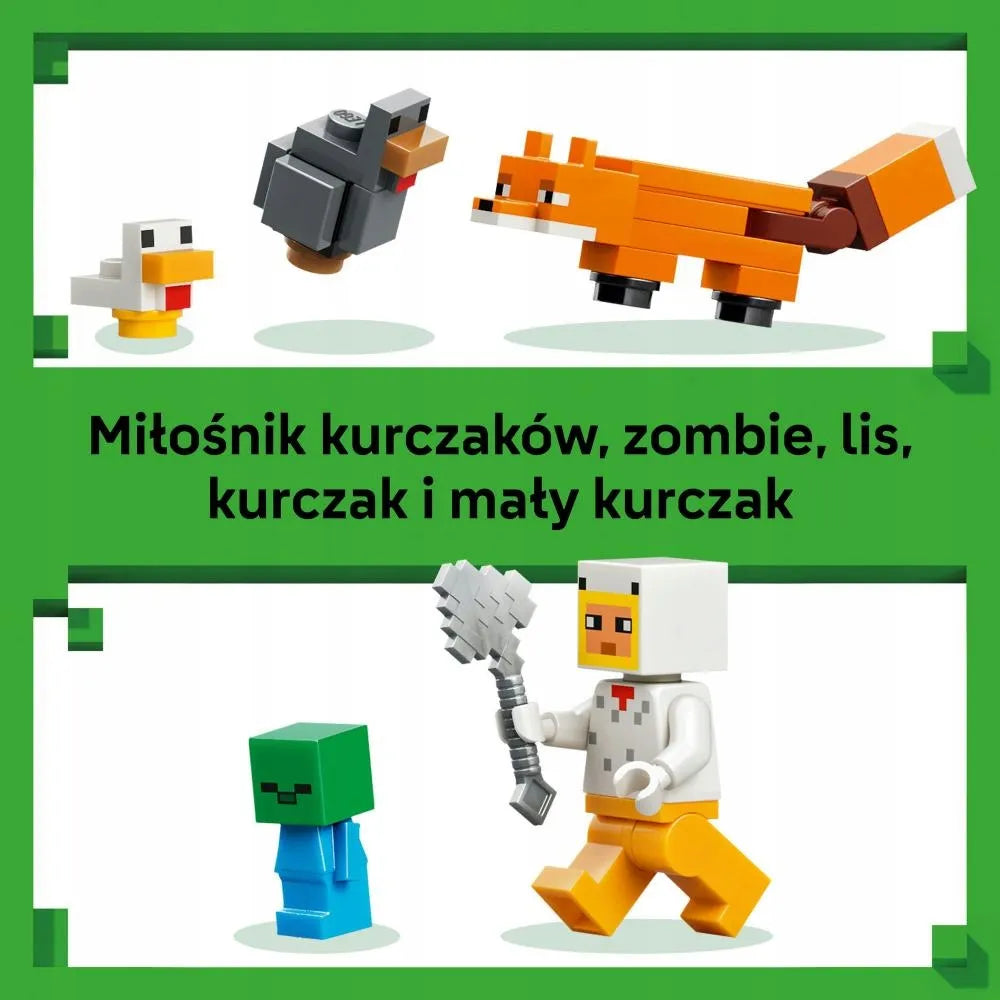 LEGO Minecraft Vištų ferma 21585