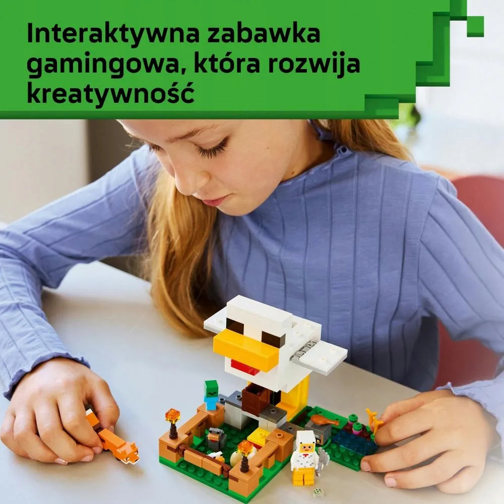 LEGO Minecraft Vištų ferma 21585