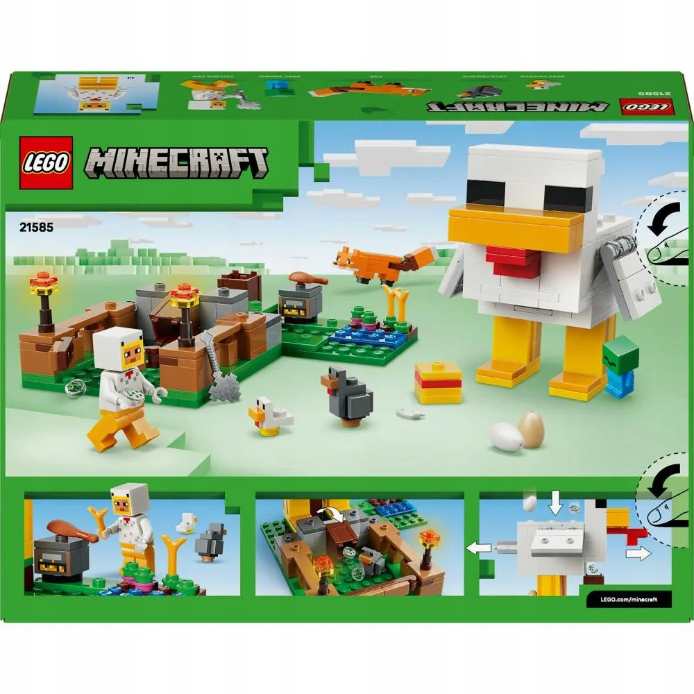 LEGO Minecraft Vištų ferma 21585