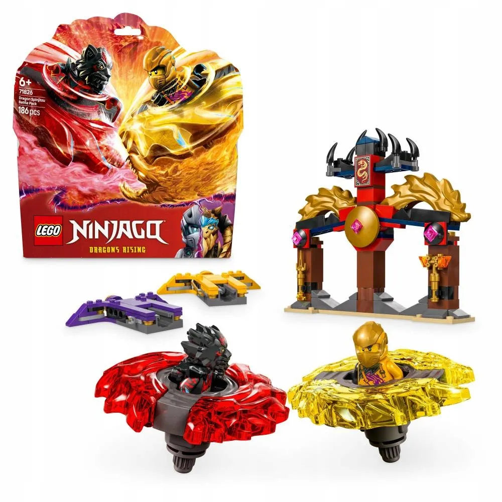 LEGO NINJAGO drakono Spinjitzu – mūšio rinkinys 71826