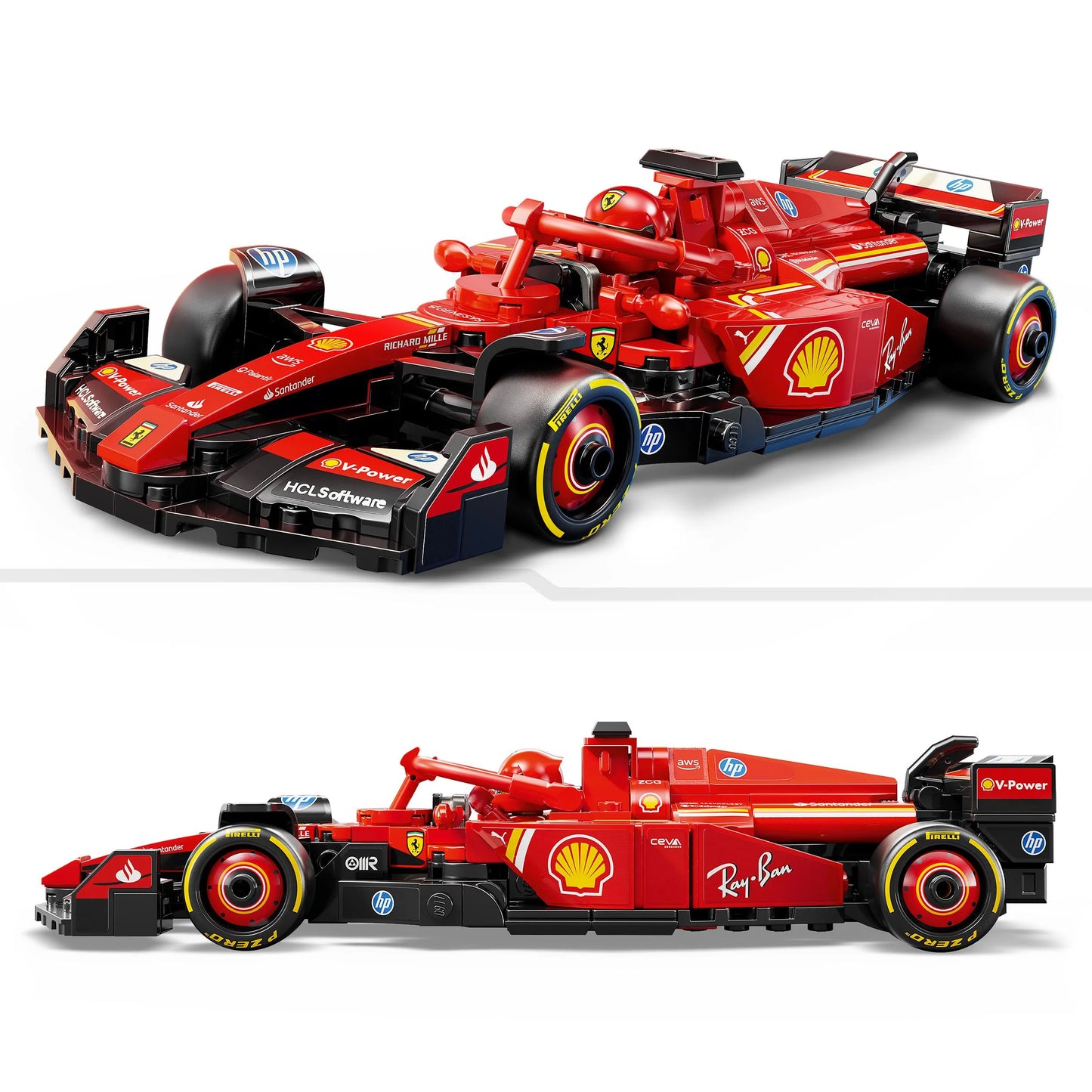 LEGO Speed Champions F1 bolidas Ferrari SF-24 10+ 275 d. 77242