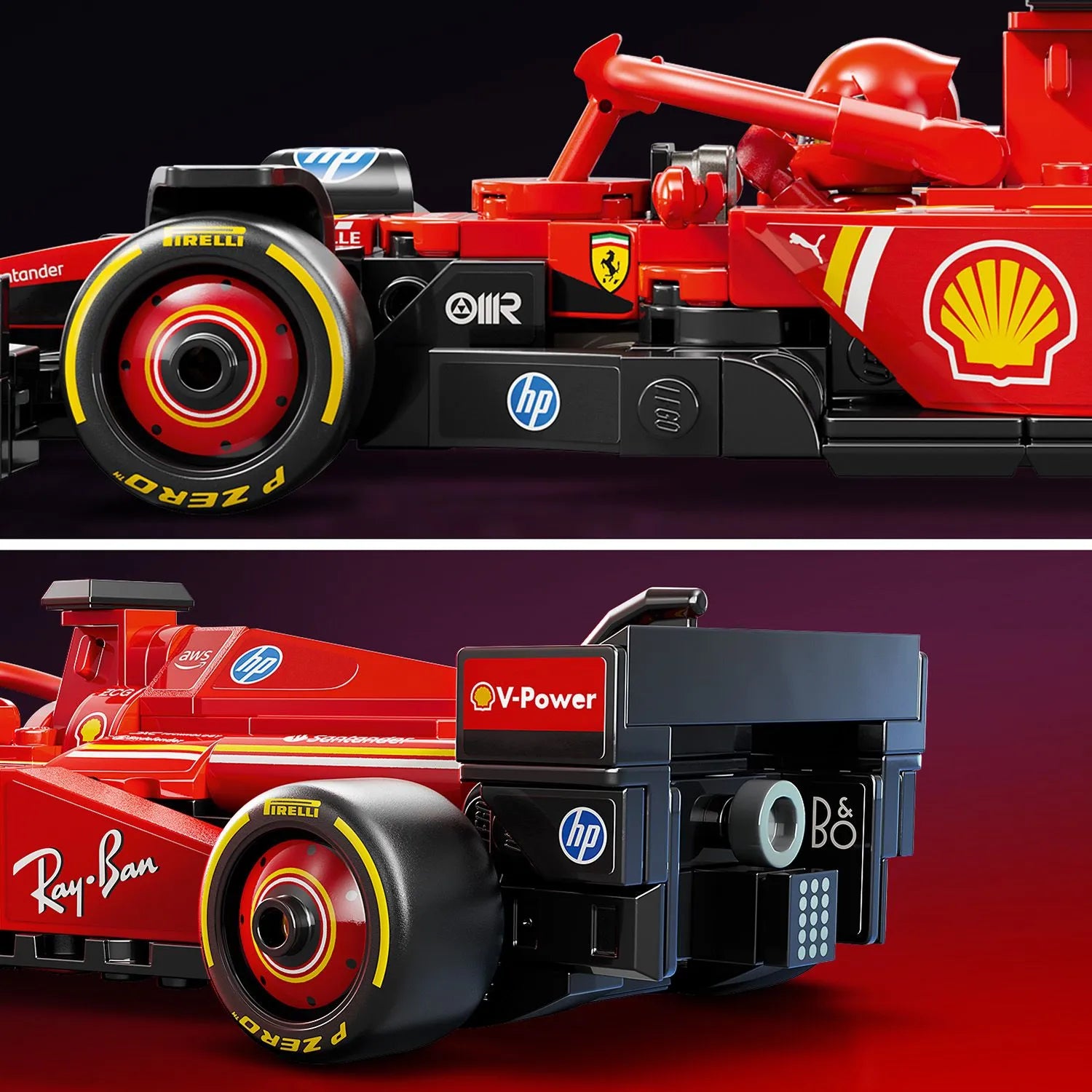 LEGO Speed Champions F1 bolidas Ferrari SF-24 10+ 275 d. 77242