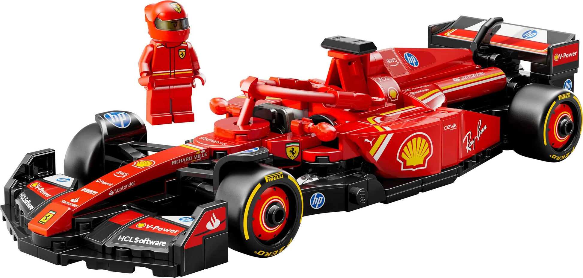 LEGO Speed Champions F1 bolidas Ferrari SF-24 10+ 275 d. 77242
