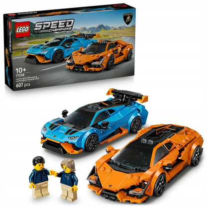 LEGO SPEED CHAMPIONS Lamborghini Revuelto ir Huracán STO 77238