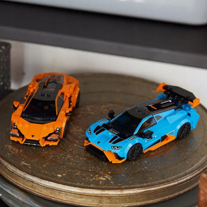 LEGO SPEED CHAMPIONS Lamborghini Revuelto ir Huracán STO 77238