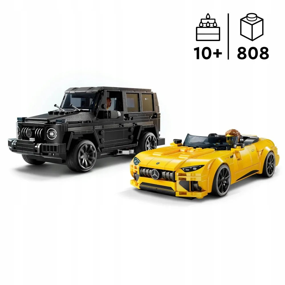 LEGO SPEED CHAMPIONS Mercedes-AMG G 63 ir Mercedes-AMG SL 63 76924