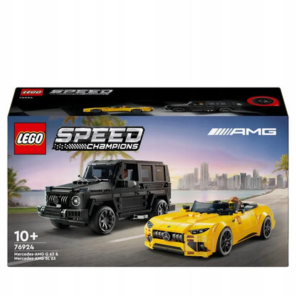 LEGO SPEED CHAMPIONS Mercedes-AMG G 63 ir Mercedes-AMG SL 63 76924