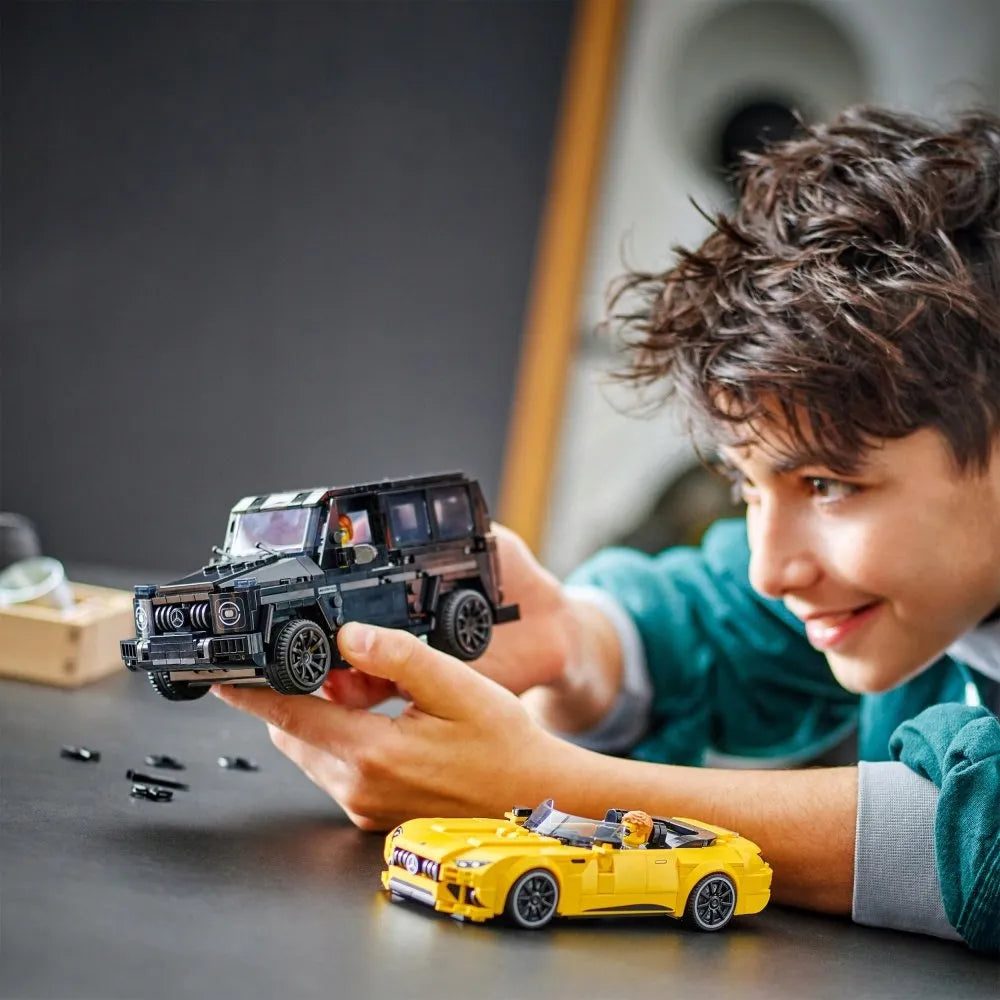 LEGO SPEED CHAMPIONS Mercedes-AMG G 63 ir Mercedes-AMG SL 63 76924