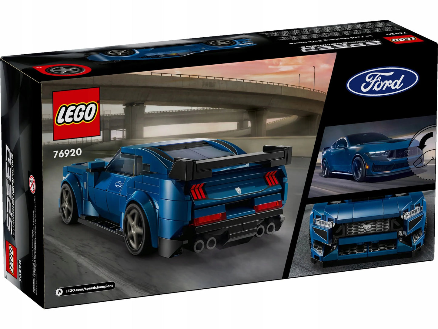 LEGO - SPEED CHAMPIONS - SPORTINIS FORD MUSTANG DARK HORSE - 76920