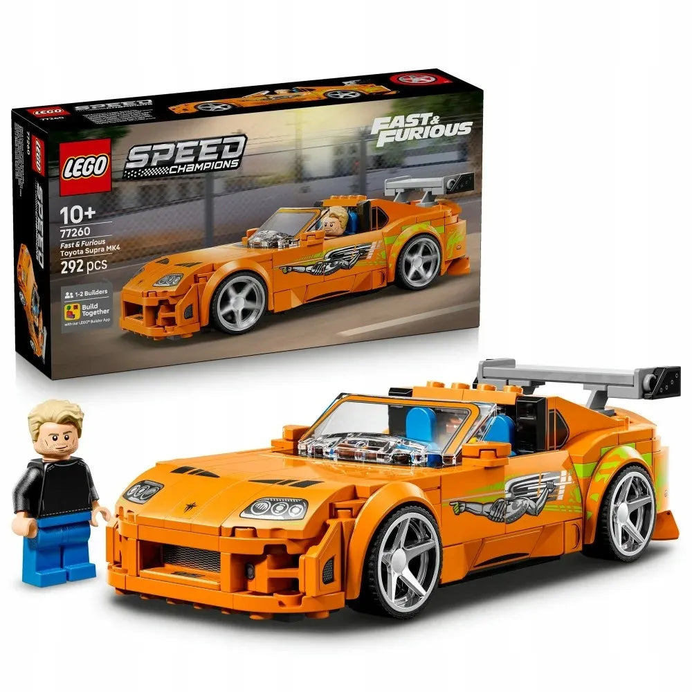 LEGO SPEED CHAMPIONS Szybcy i wściekli Toyota Supra MK4 77260