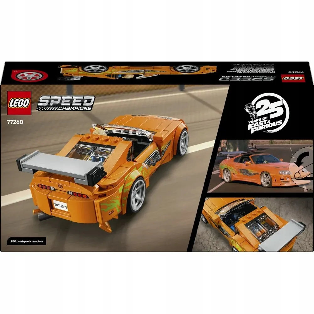 LEGO SPEED CHAMPIONS Szybcy i wściekli Toyota Supra MK4 77260