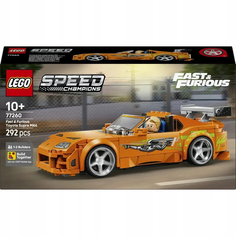 LEGO SPEED CHAMPIONS Szybcy i wściekli Toyota Supra MK4 77260