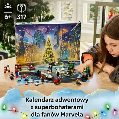 LEGO SUPER HEROES 2026 m. advento kalendorius 76340