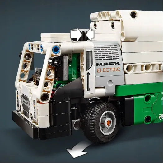LEGO Technic 42167 Mack LR elektrinis šiukšliavežis