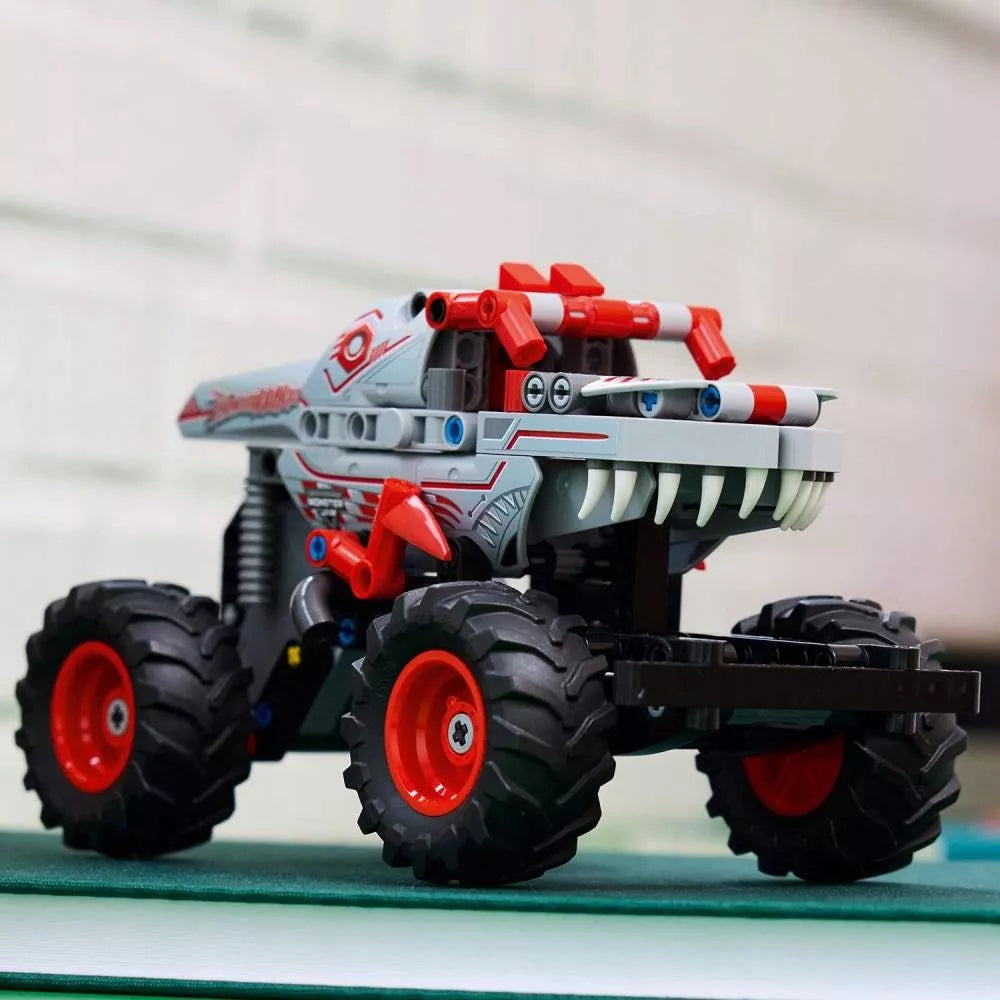 LEGO Technic 42200 Monster Jam ThunderROARus su atgalinio tempimo varikliu