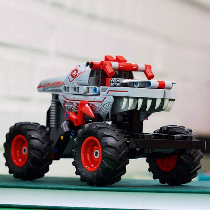 LEGO Technic 42200 Monster Jam ThunderROARus su atgalinio tempimo varikliu