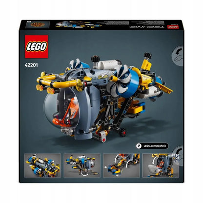 LEGO Technic 42201 Giliųjų vandenų tyrimų povandeninis laivas