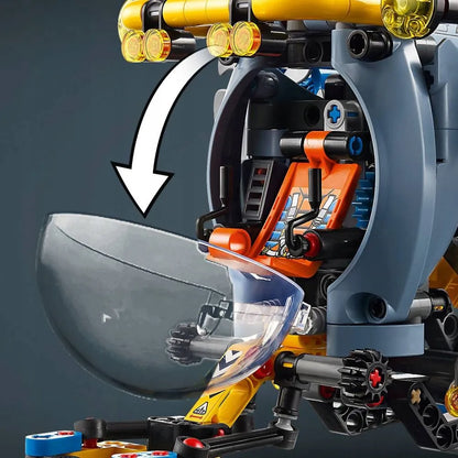 LEGO Technic 42201 Giliųjų vandenų tyrimų povandeninis laivas