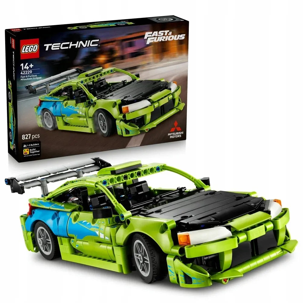 LEGO Technic 42229 Fast and Furious Mitsubishi Eclipse automobilis