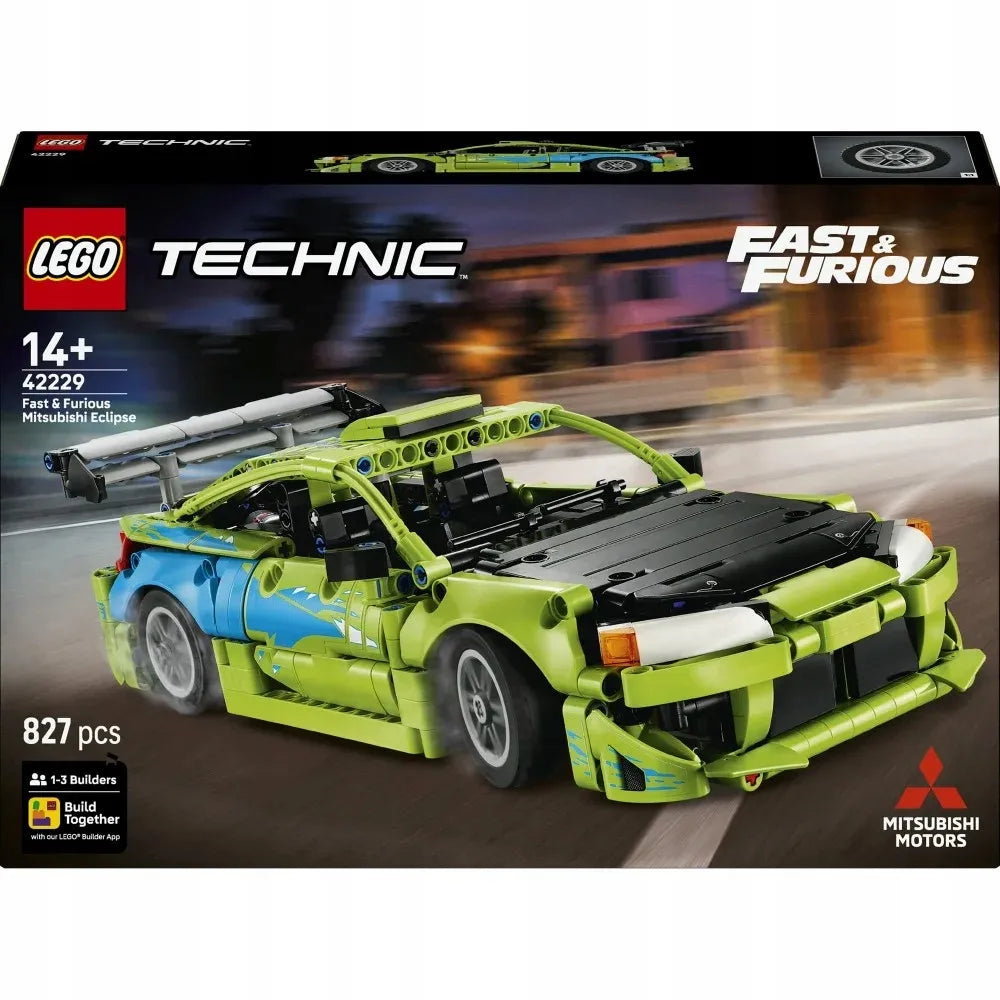 LEGO Technic 42229 Fast and Furious Mitsubishi Eclipse automobilis