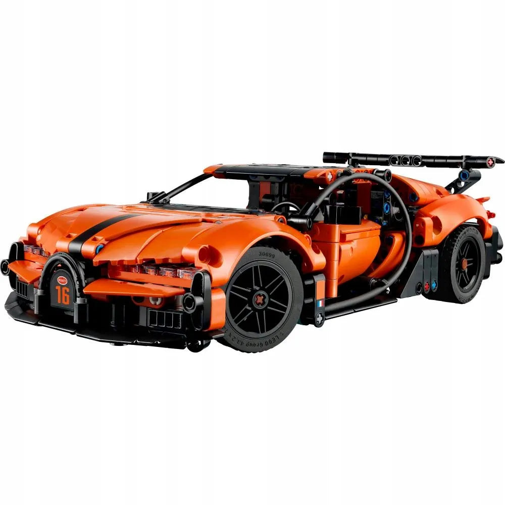 LEGO TECHNIC „Bugatti Chiron Pur Sport“ hipersporto automobilis 42222