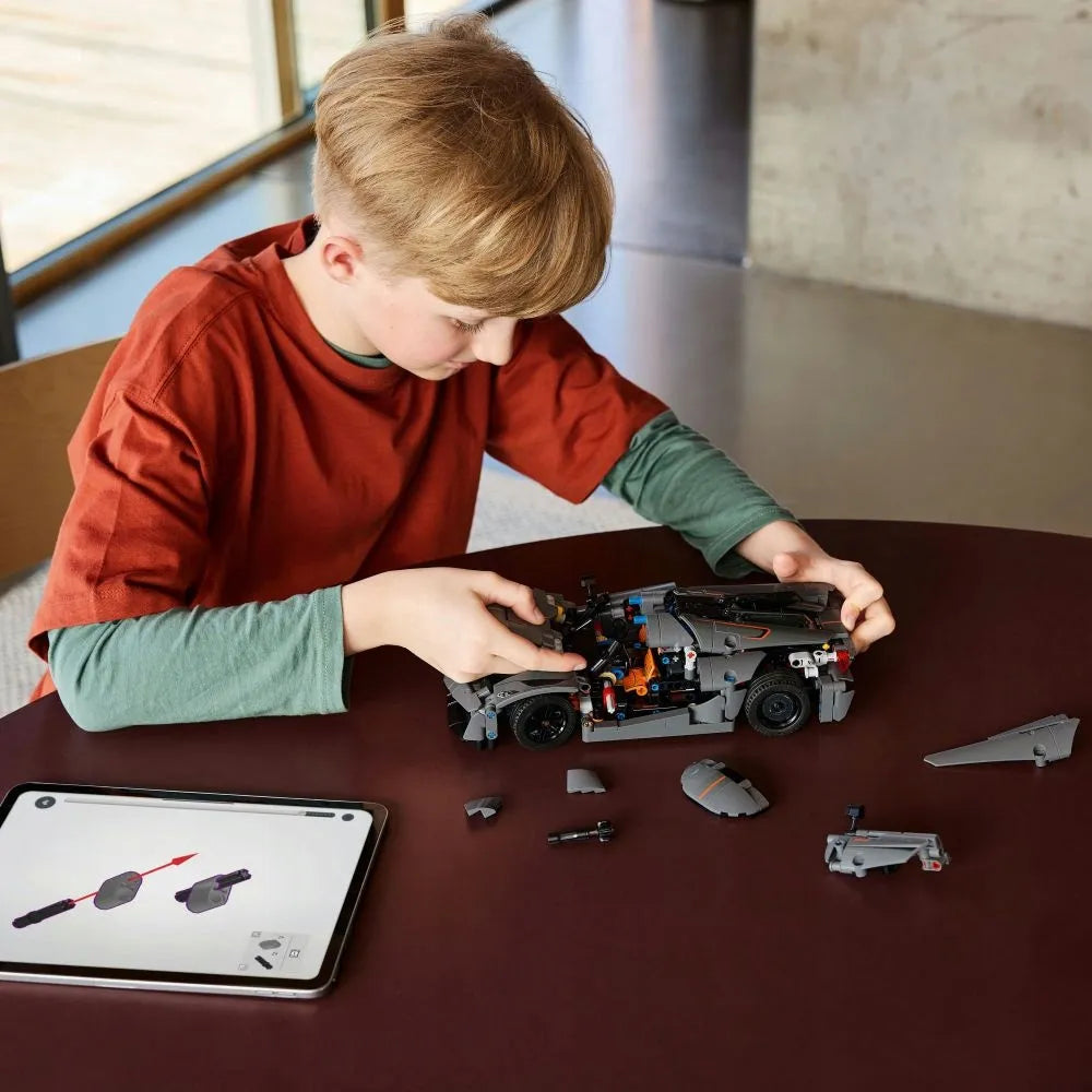 LEGO TECHNIC Pilkasis hiperautomobilis Koenigsegg Jesko Absolut 42173