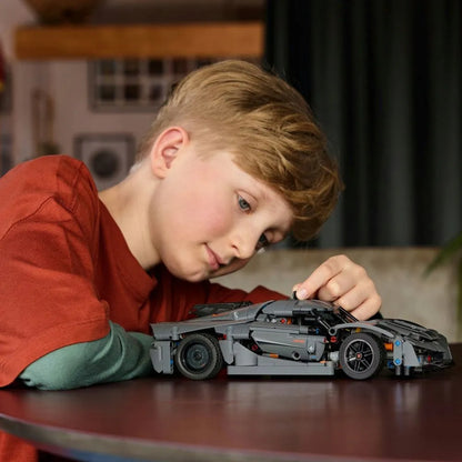 LEGO TECHNIC Pilkasis hiperautomobilis Koenigsegg Jesko Absolut 42173