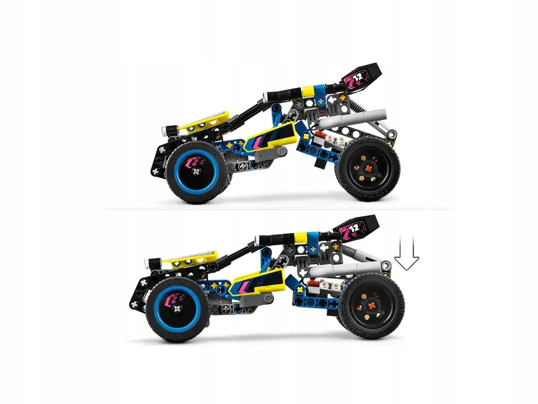 LEGO Technic visureigis lenktyninis bagis 42164 – paruoštas trasai!