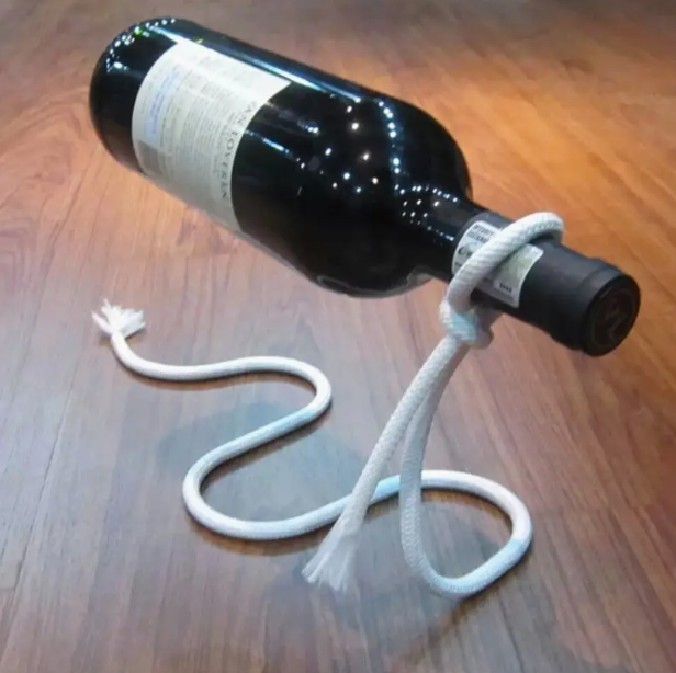 Wine holder (rope)
