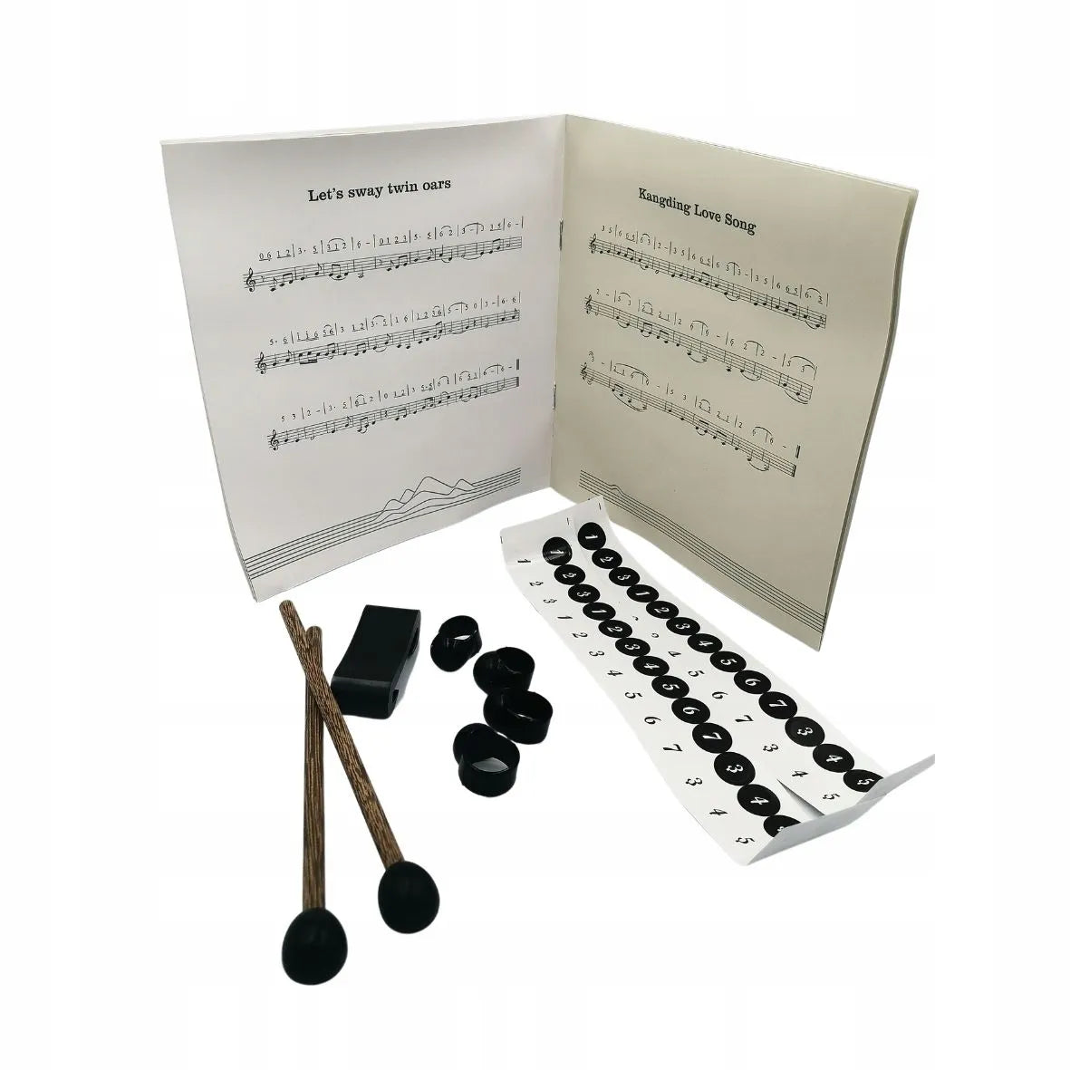 Liežuvinis būgnas 11 tonų 6 colių violetinis, plieninis Tongue Drum