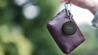 Lifemate Life Tag GPS ieieškiklis raktams, dviračiui, automobiliui, šuniui su dėklu, skirtas Apple iPhone