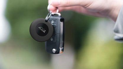 Lifemate Life Tag GPS ieieškiklis raktams, dviračiui, automobiliui, šuniui su dėklu, skirtas Apple iPhone