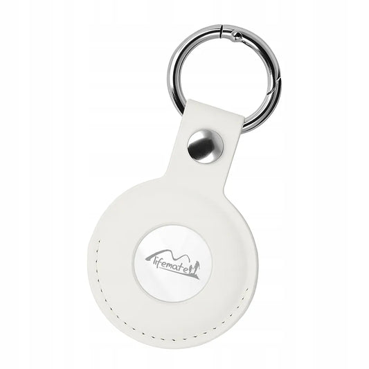 Lifemate LifeTag GPS ieieškiklis skirtas Apple Find My - IP65, 12 mėn. baterija, su baltu dėklu