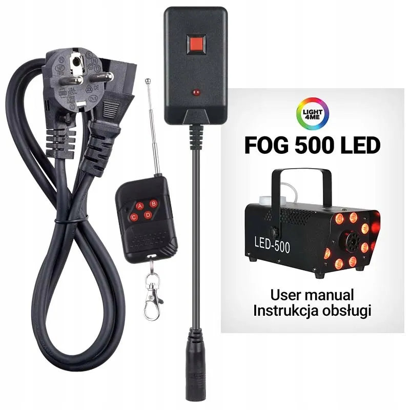 LIGHT4ME FOG 500 LED dūmų generatorius