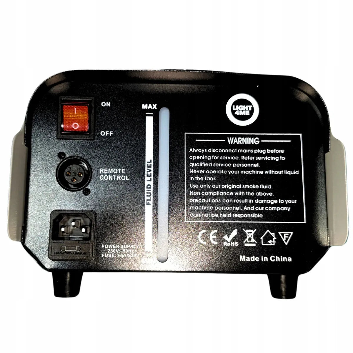 Light4Me Fog 900 LED dūmų generatorius su nuotolinio valdymo pulteliu
