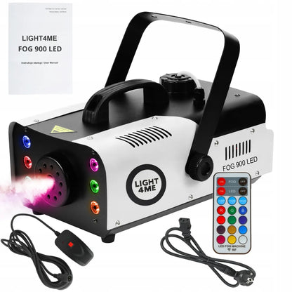 Light4Me Fog 900 LED dūmų generatorius su nuotolinio valdymo pulteliu