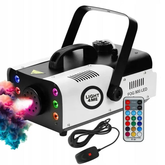 Light4Me Fog 900 LED dūmų generatorius su nuotolinio valdymo pulteliu