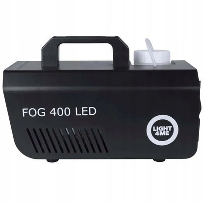 LIGHT4ME GIG SET 2 dūmų generatorius 400W LED, skystis 1l, akumuliatorinis