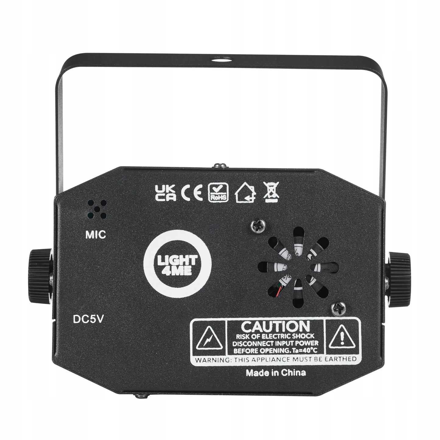 LIGHT4ME GIG SET 2 dūmų generatorius 400W LED, skystis 1l, akumuliatorinis