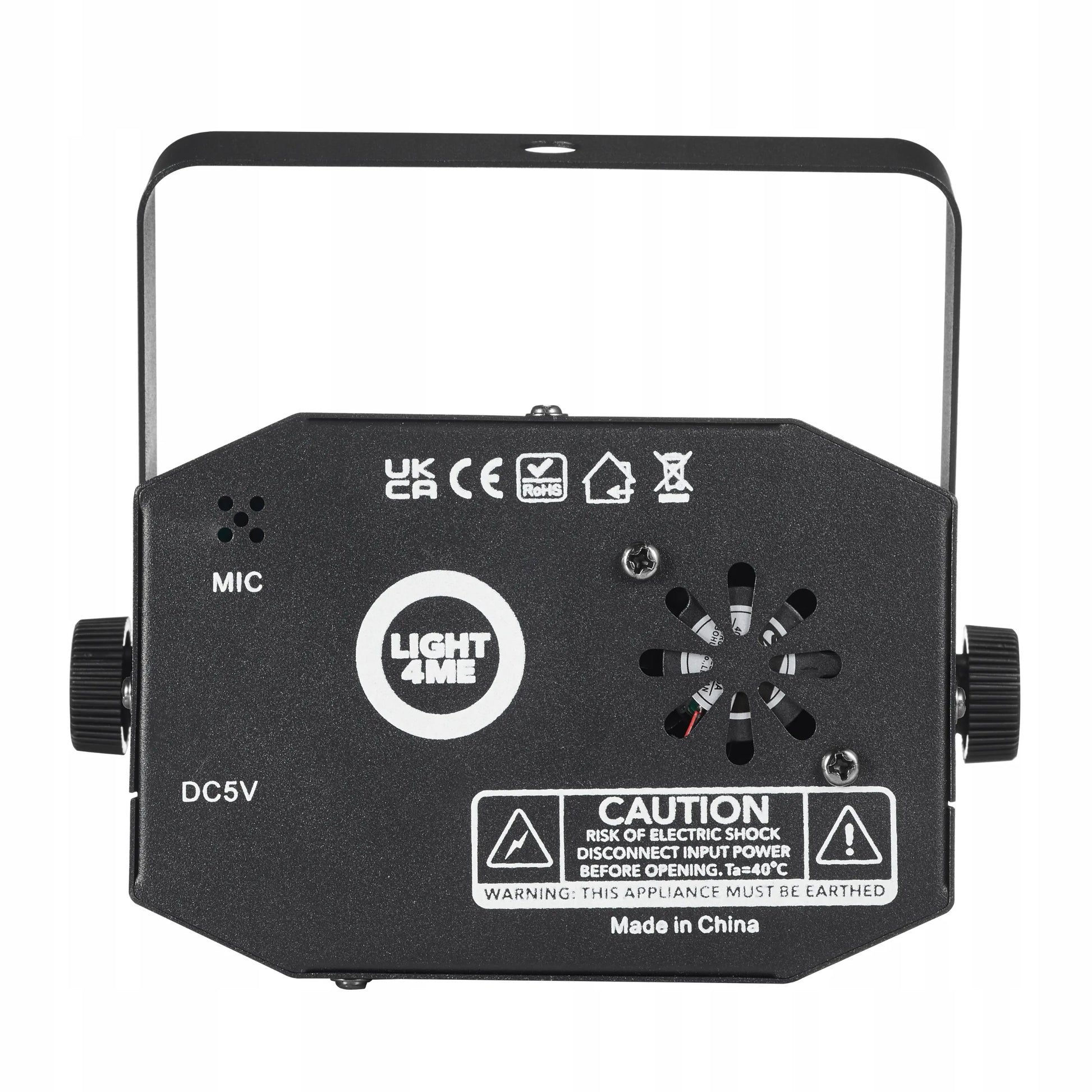 LIGHT4ME GIG SET 2 dūmų generatorius 400W LED, skystis 1l, akumuliatorinis