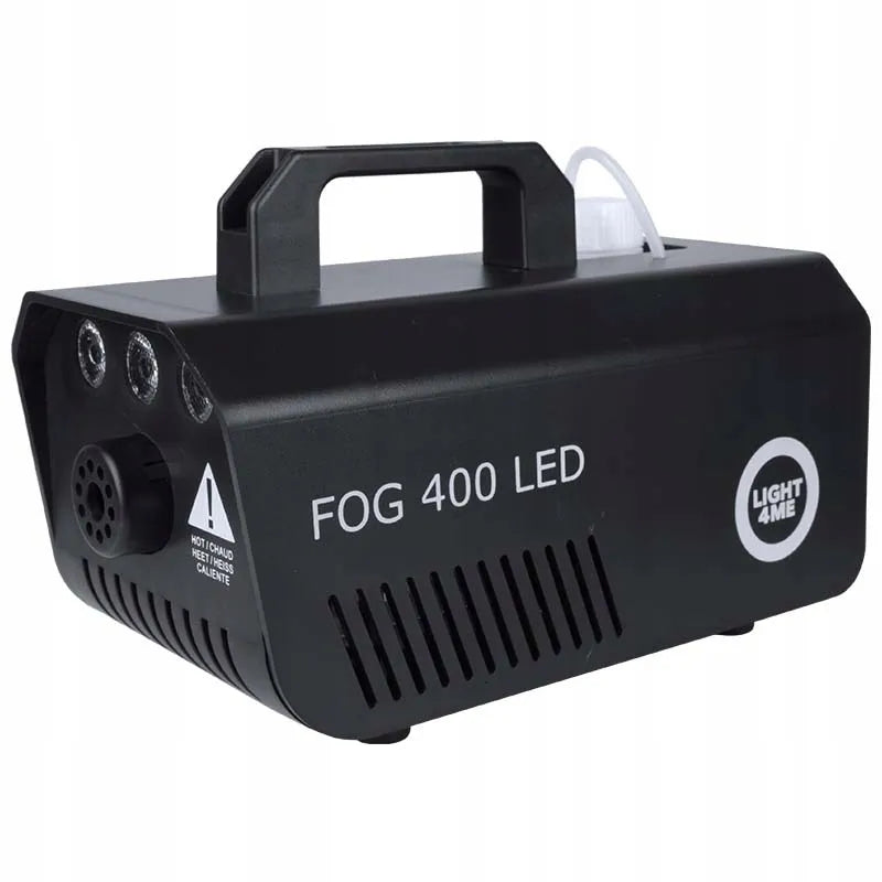 LIGHT4ME GIG SET 2 dūmų generatorius 400W LED, skystis 1l, akumuliatorinis