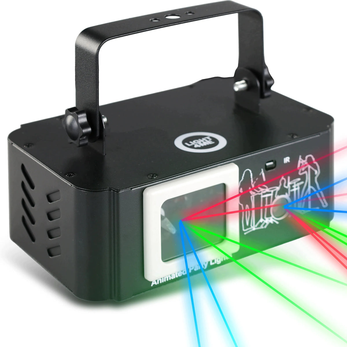 Light4Me PARTY LASER 1 RGB DMX lazerinis projektorius su skeneriu