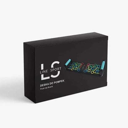 „Line Sport“ plastikinė atsispaudimų lenta, 63,5 cm, su neslystančiais pagrindais