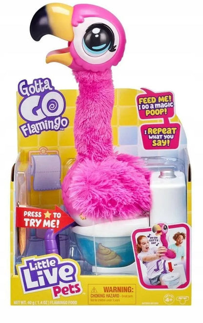 Little Live Pets Gotta Go interaktyvus rožinis flamingas 26334