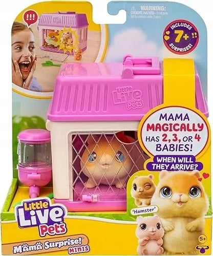 Little Live Pets Mama Surprise Mini žiurkėnų šeima 26626