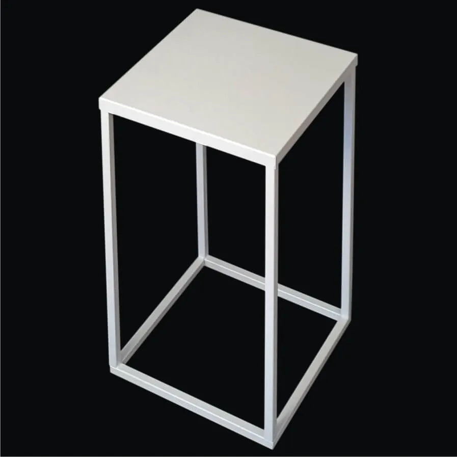 LOFT metalinis gėlių stovas, baltas, 40 cm