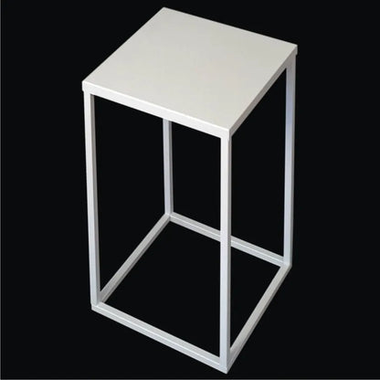 LOFT metalinis gėlių stovas, baltas, 40 cm