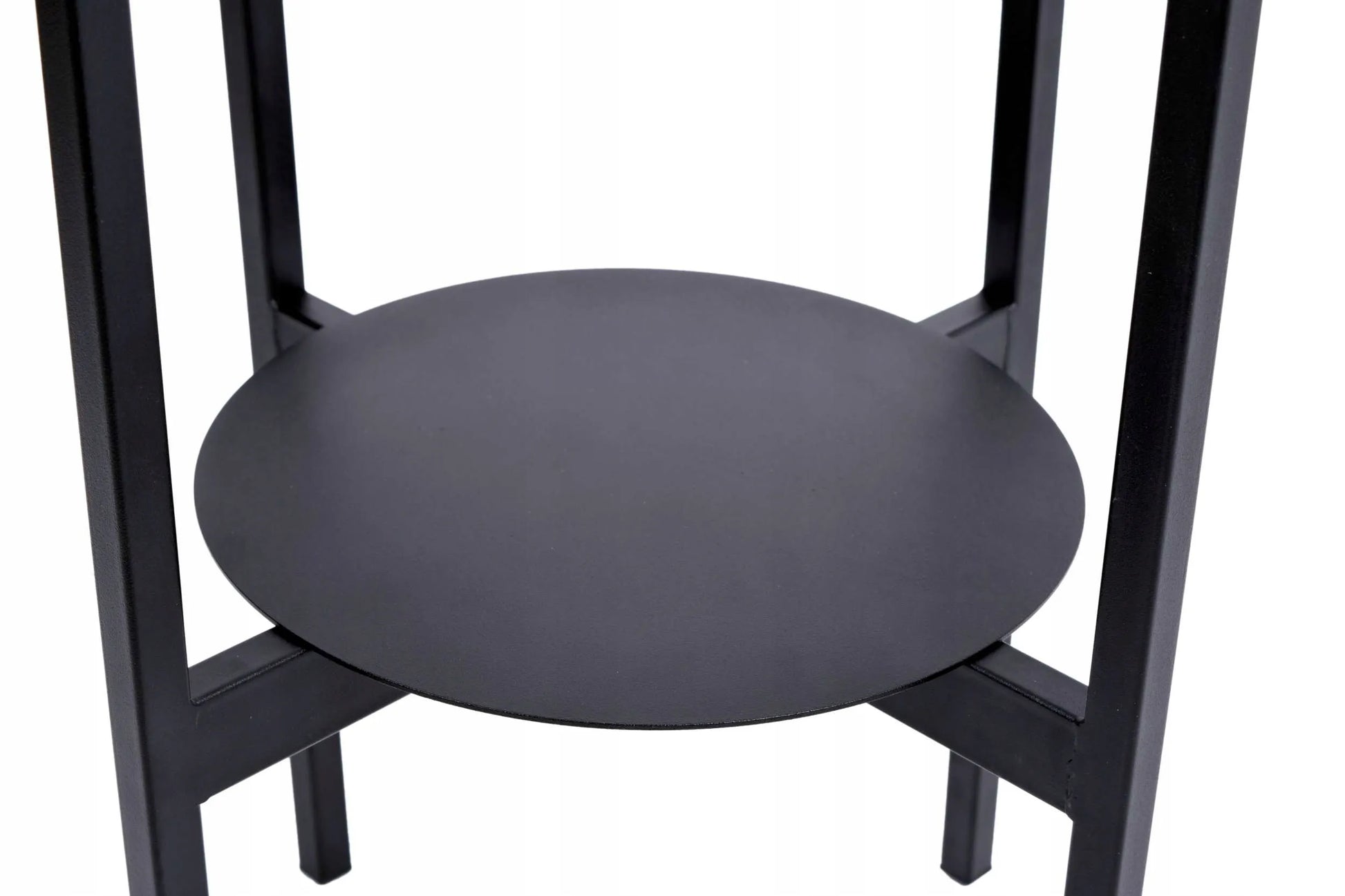 Loftinis pastatomas gėlių stovas Torre, 60 cm, juodas